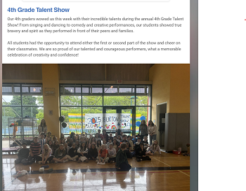 4th grade talent show image