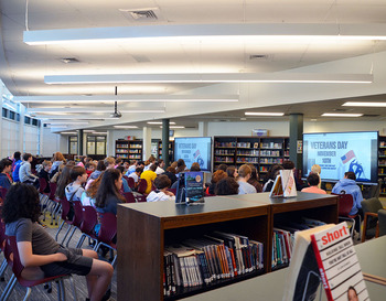 AMS Hosts Veterans Day Event Honoring Guest Speakers
