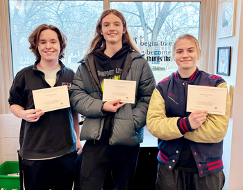 Three BHS Students Named National Merit Finalists