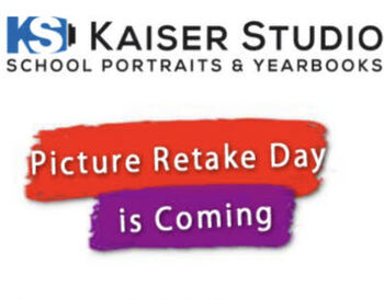 Kaiser Studio School Portraits and Yearbook. Picture Retake Day is Coming