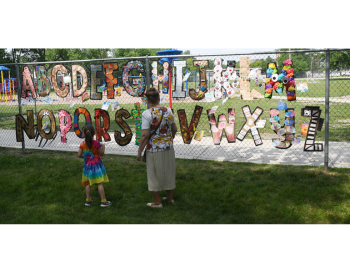 Rogers TK Students Curate Art Show